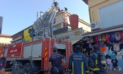 Alanya'da restoranda yangın paniği!