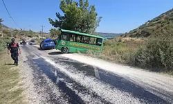 Manavgat'ta safari aracı kaza yaptı