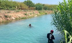 Sulama kanalında boğuldu