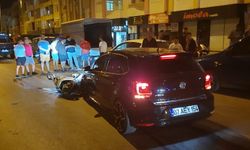 Motosiklet sürücüsü kazada ağır yaralandı