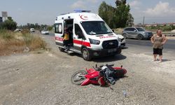 Manavgat'ta motosiklet kazası!
