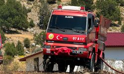 Otluk alanda çıkan yangın korkuttu