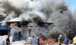 Gazipaşa'da korkutan yangın