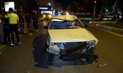 Otomobil ile motosiklet çarpıştı: 2 yaralı