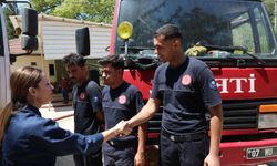 Büyükşehir'den yangın mesaisi