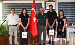 Başkan Topaloğlu öğrencileri ağırladı