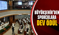 Büyükşehir'den sporculara dev ödül