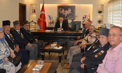 Korkuteli'de Kaymakam Yılmazer'e ziyaret