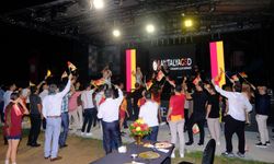 Galatasaray'ın 26'ncı şampiyonluğu Antalya'da kutlandı