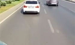 Alanya'da itfaiyeye yol vermeyen sürücüye ceza