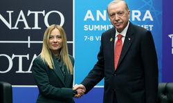 Erdoğan, Meloni ile bir araya geldi