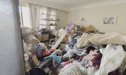Çöp evden 2,3 ton atık çıkarıldı