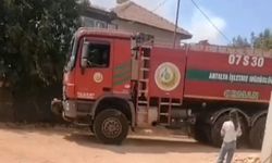 Kepez’de orman yangını paniği: Evler tahliye edildi