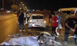 Emniyet şeridinde feci kaza