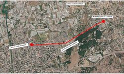 Büyükşehir'den yol çalışması