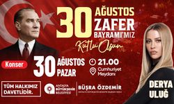 30 AĞUSTOS ZAFER BAYRAMI ETKİNLİKLERİ KONSERİ