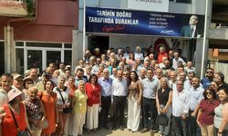 Başkanlar rozet taktı