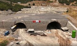 Çubukbeli Tüneli inşaatı yeniden başladı