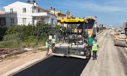 Aksu'da altyapı ve asfalt çalışması