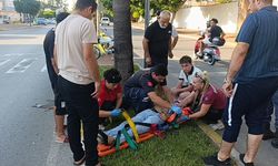 Ekipler gelmeden motosikleti kaçırdılar