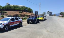 Jandarmadan safari araçlarına denetim