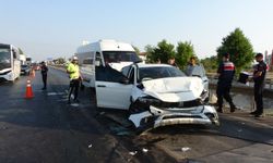 Manavgat'ta zincirleme kaza: 17 yaralı