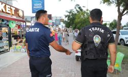 Aksu'da kaldırım denetimi