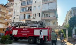 Serik'te mutfakta korkutan yangın