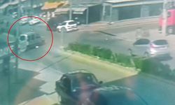 Manavgat'ta kaza anı kamerada