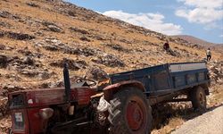 Korkuteli'de traktör sürücüsü hayatını kaybetti