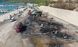 Antalya Balıkçı Barınağı'ndaki yangının bilançosu ortaya çıktı