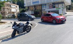 Manavgat'ta motosiklet kazası: 1 yaralı