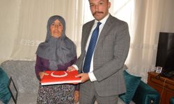 Başsavcıdan şehit annesine ziyaret