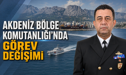 Akdeniz Bölge Komutanlığı'nda görev değişimi