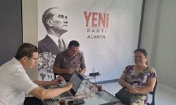 Yeni Parti Alanya'dan saha siyaseti vurgusu