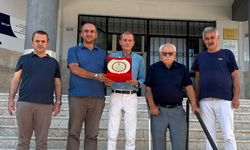 Korkuteli'de müdüre veda programı