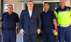 Kaymakam Yılmazer’den jandarma ve esnafa ziyaret