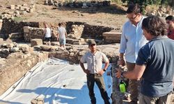 Aspendos'ta 2 bin yıllık cadde gün yüzüne çıkıyor
