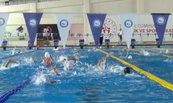 94 çocuk sporcu Triatlon Bölgesel Ligi'nde yarıştı