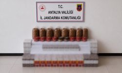 Manavgat'ta 30 bin dolu makaron ele geçirildi