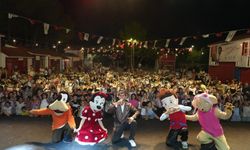 Kepez'de çocuklar doyasıya eğlendi