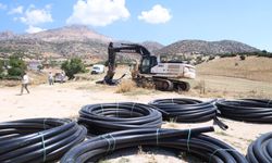 Yalnızdam'a sulama tesisi