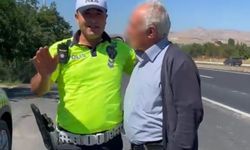 Trafikte güldüren ceza