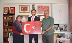 Korkuteli'de anlamlı ziyaret