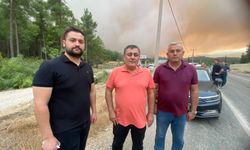 Aksu'da alevlerle mücadele sürüyor