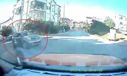 Kaza anı saniye saniye görüntülendi