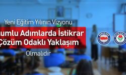 Eğitim-Bir-Sen'den yeni dönem mesajı
