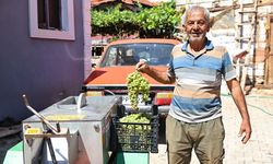 Antalya'da üzüm üreticilerine makine desteği