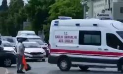 Ambulansa geçiş alanı oluşturdu
