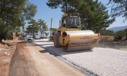 Kaş'a 16 kilometrelik sathi asfalt